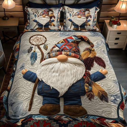 Heritage Keeper 3-Piece Quilted Bedding Set NCU0PT3181