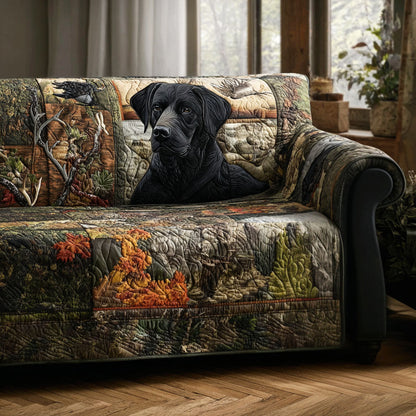 Heritage Lab Quilted Sofa Cover NCU0PT10174