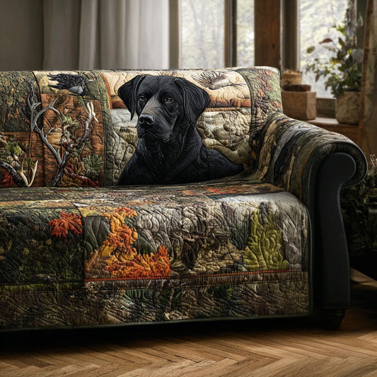 Heritage Lab Quilted Sofa Cover NCU0PT10174