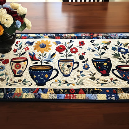 Heritage Mug Quilted Table Runner NCU0PT6981