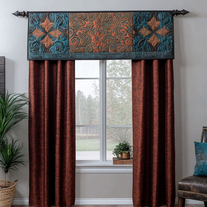 Heritage Patchwork Quilted Valance NCU0PT4213
