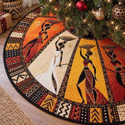 Heritage Queens Christmas Quilted Tree Skirt NCU0PT12084