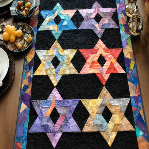 Heritage Star Quilted Table Runner NCU0NT12013