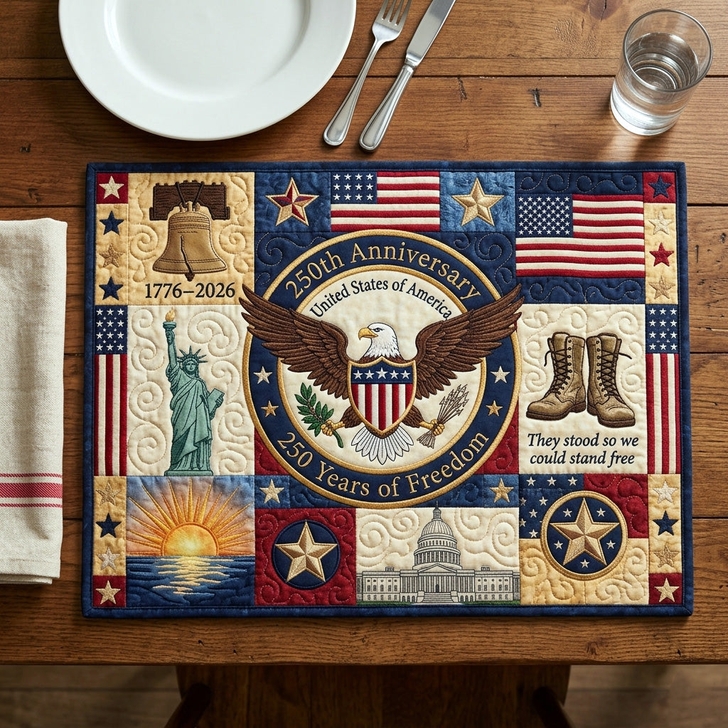 Heritage Table Quilted Placemat NCU0TV1907