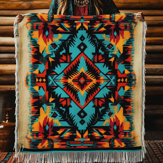 Heritage Weave Woven Sofa Blanket NCU0PT4889