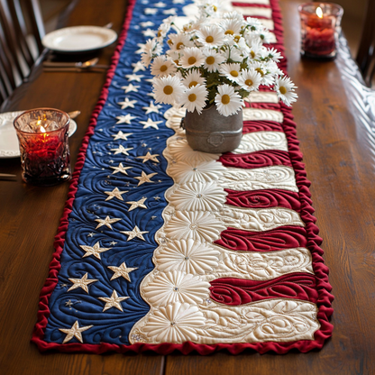 Heritage Wrap Quilted Table Runner NCU0VH3378