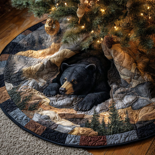 Hibernation Haven Christmas Quilted Tree Skirt NCU0TV772
