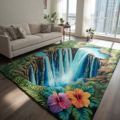 Hibiscus Falls Area Rug NCU0VL3500