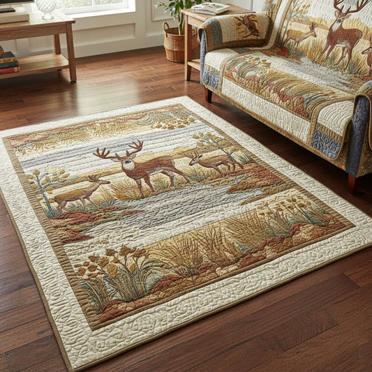 Hidden Deer Area Rug NCU0NT10826