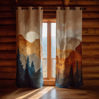 Hidden Glade Quilted Curtains NCU0DV8372
