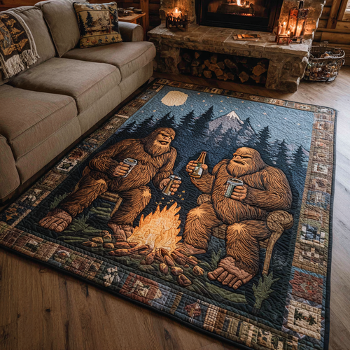 Hidden Bigfoot Area Rug NCU0DK10752