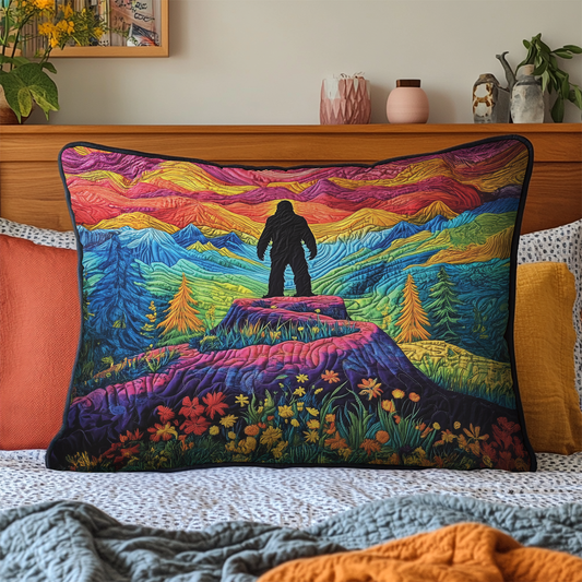 Hidden Bigfoot Quilted Bedding Pillow Case NCU0DK4183