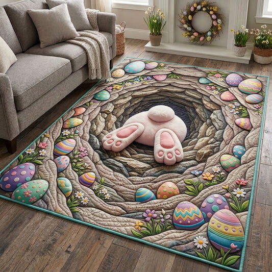 Hidden Bunny Area Rug NCU0NT12456