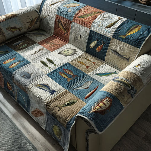 Hidden Cove Quilted Sofa Cover NCU0PT11078