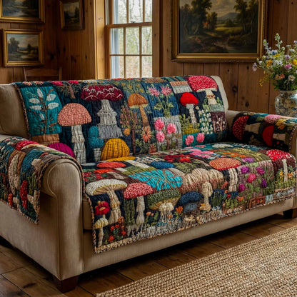 Hidden Glade Quilted Sofa Cover NCU0XD2411