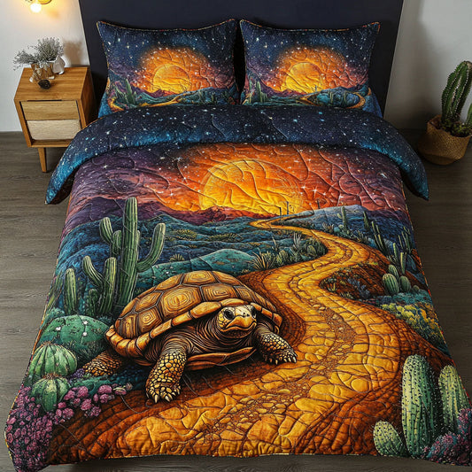 Hidden Journey 3-Piece Quilted Bedding Set NCU0NT6970