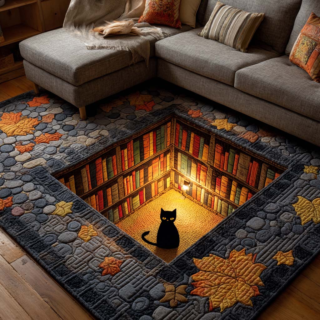 Hidden Library Area Rug NCU0NT10615 – Vantique