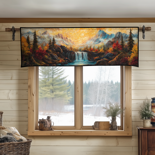 Hidden Oasis Quilted Valance NCU0DK5412