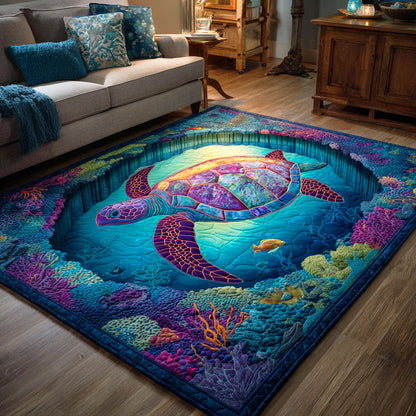 Hidden Reef Calm Area Rug NCU0TD981