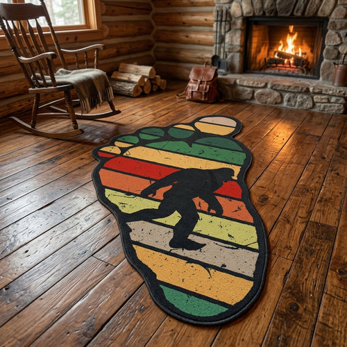Hidden Sasquatch Custom Shape Area Rug NCU0DV9665