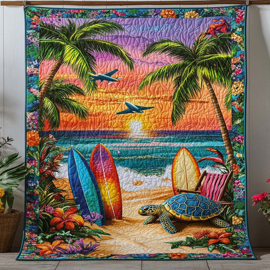 Hidden Turtle Haven Quilted Blanket NCU0NT7207