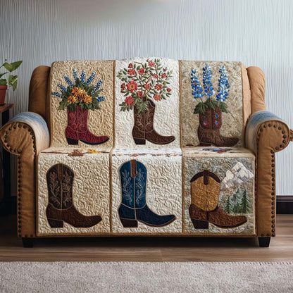 Hideout Spot Quilted Sofa Cover NCU0NT10830