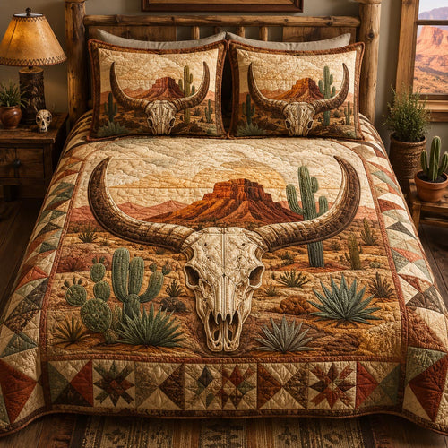 High Desert Homestead 3-Piece Quilted Bedding Set NCU0DV9770