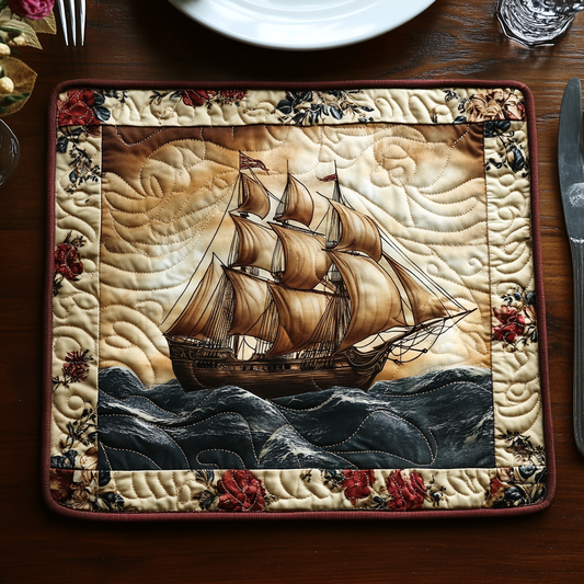 High Seas Journey Quilted Place Mat NCU0DV3038