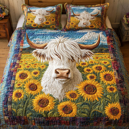 Highland Charm 3-Piece Quilted Bedding Set NCU0PT2447