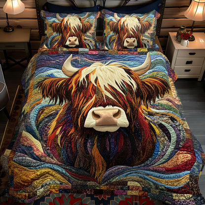 Highland Haven 3-Piece Quilted Bedding Set NCU0PT2448