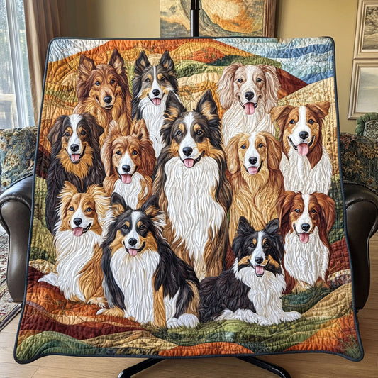 Highland Herd Quilted Blanket NCU0PT4042