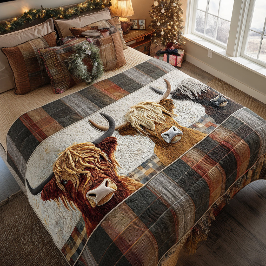 Highland Roots Quilted Bed Runner NCU0DV8847