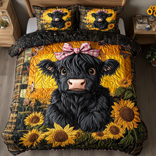 Highland Spirit 3-Piece Quilted Bedding Set NCU0DK7005