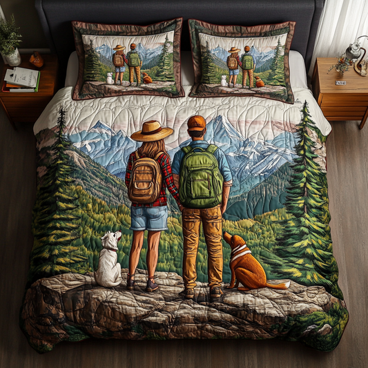 Hiking Bliss Quilted Bedding Set NCU0DK6488