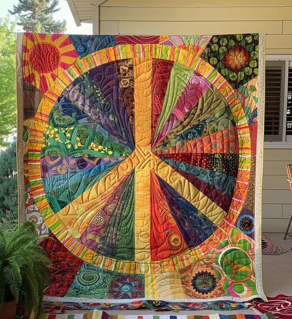 Hippie Quilted Blanket NCU0VT13