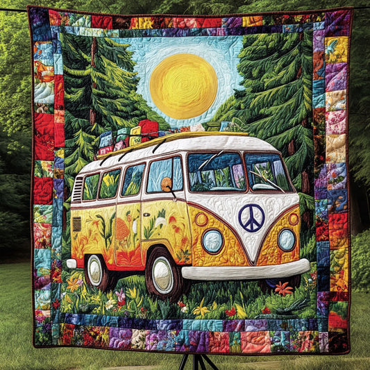 Hippie Escape Quilted Blanket NCU0NT3916