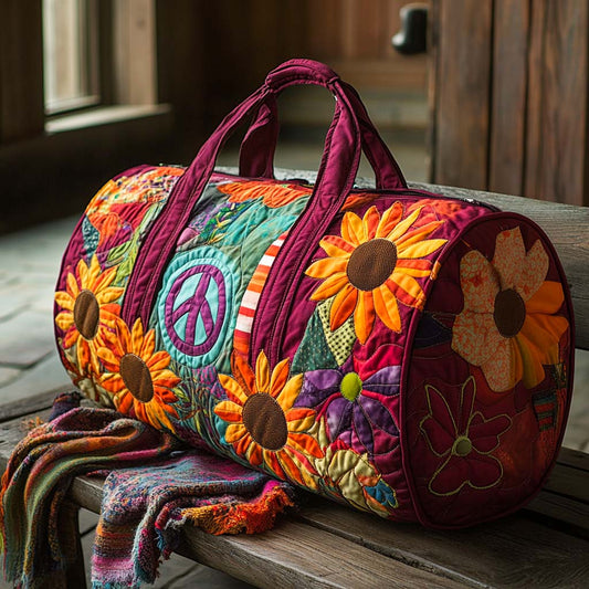 Hippie Glow Quilted Duffle Bag NCU0XD461