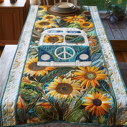 Hippie Sunshine Quilted Table Runner NCU0DV5350