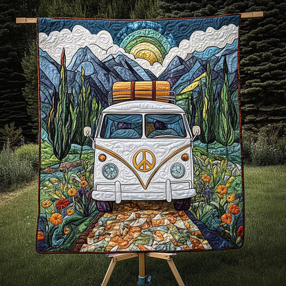Hippie Trails Quilted Blanket NCU0PT4304