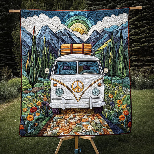 Hippie Trails Quilted Blanket NCU0PT4304