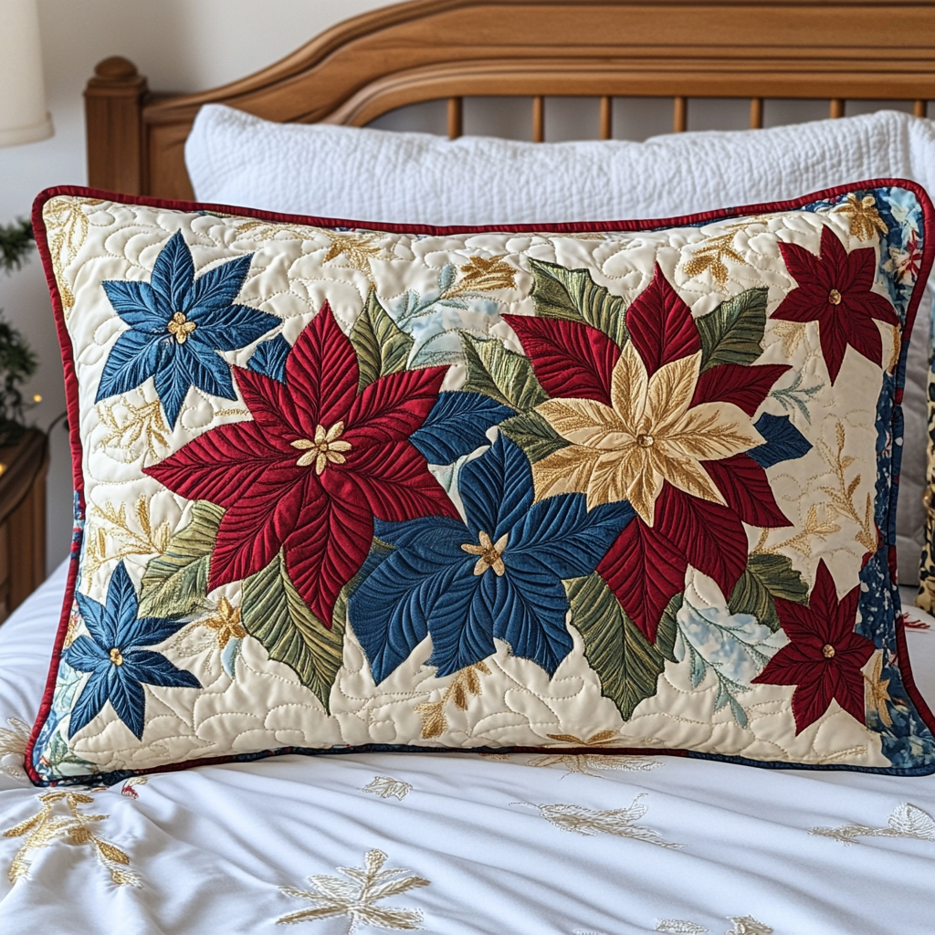 Holiday Charm Quilted Bedding Pillow Case NCU0NT1999