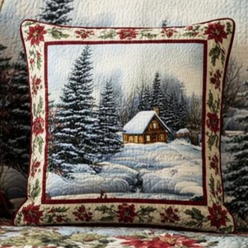 Holiday Miracle Quilted Pillow Case NCU0NT10936