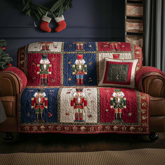 Holiday Blessings Quilted Sofa Cover NCU0NT10964