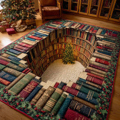 Holiday Book Area Rug NCU0TD1912