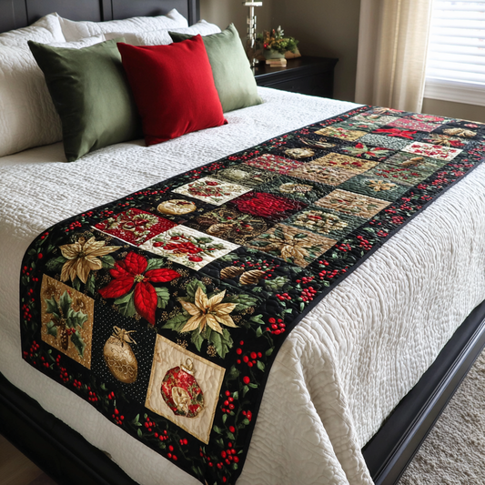 Holiday Charm Quilted Bed Runner NCU0DK10050