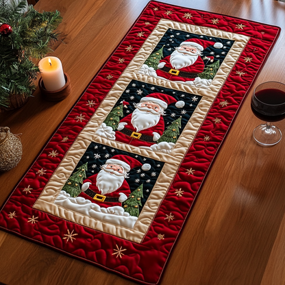 Holiday Cheer Quilted Table Runner NCU0VH685