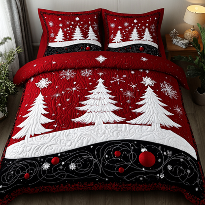 Holiday Dream 3-Piece Quilted Bedding Set NCU0DK11030