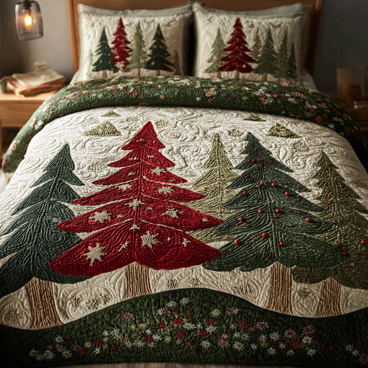 Holiday Dream 3-Piece Quilted Bedding Set NCU0DK11300