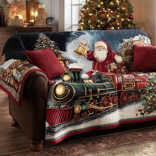 Holiday Express Route Quilted Sofa Cover NCU0TD1412
