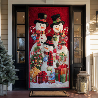 Holiday Family Quilted Door Cover NCU0PT10327